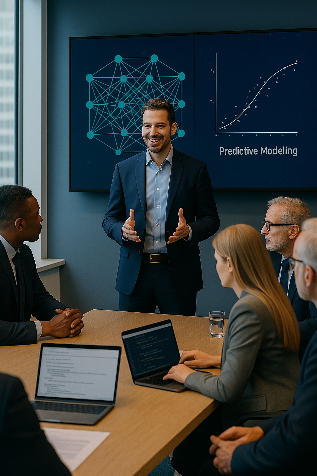 AI training session